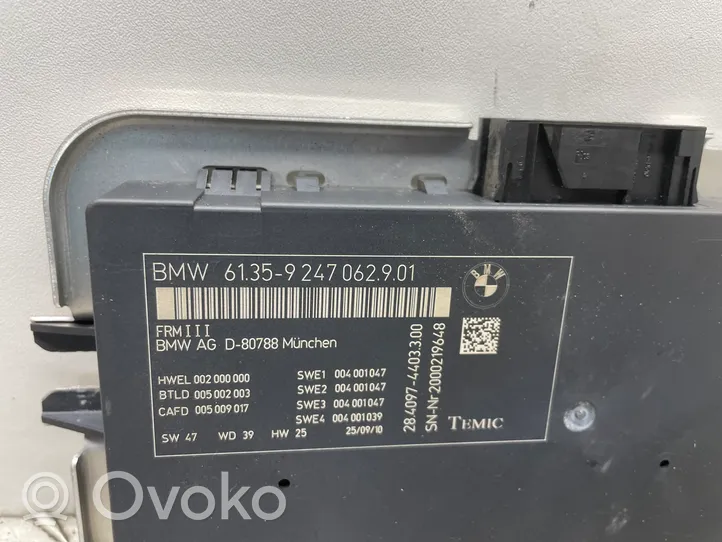 BMW 5 F10 F11 Module d'éclairage LCM 9247062