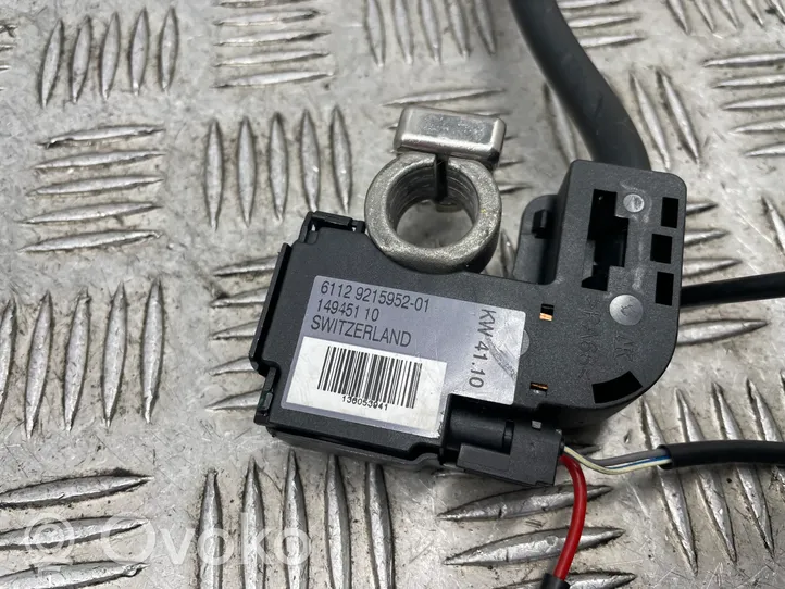 BMW 3 E90 E91 Cable negativo de tierra (batería) 9215952