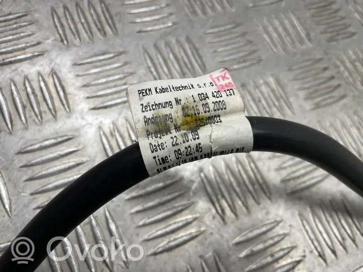 Audi A4 S4 B8 8K Minuskabel Massekabel Batterie 8K0915181E