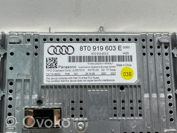 Audi A4 S4 B8 8K Monitor/display/piccolo schermo 8T0919603E