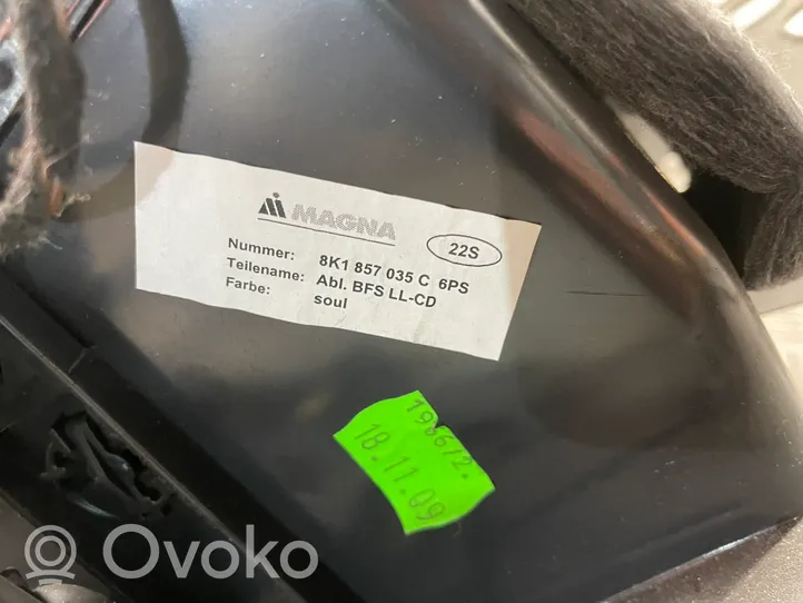 Audi A4 S4 B8 8K Hansikaslokerosarja 8K1857035C