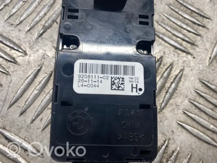 BMW 3 F30 F35 F31 Interruttore di controllo dell’alzacristalli elettrico 9208111