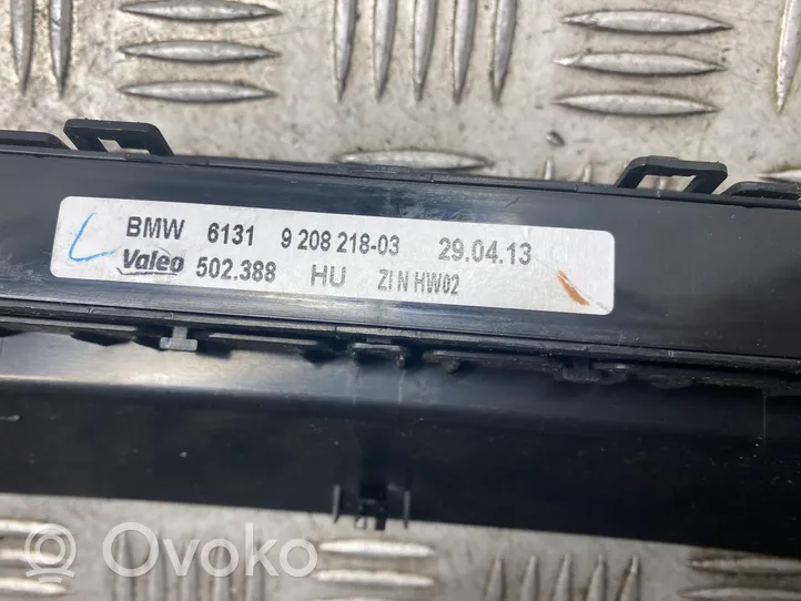 BMW X5 E70 Блок управления кондиционера воздуха / климата/ печки (в салоне) 9208218