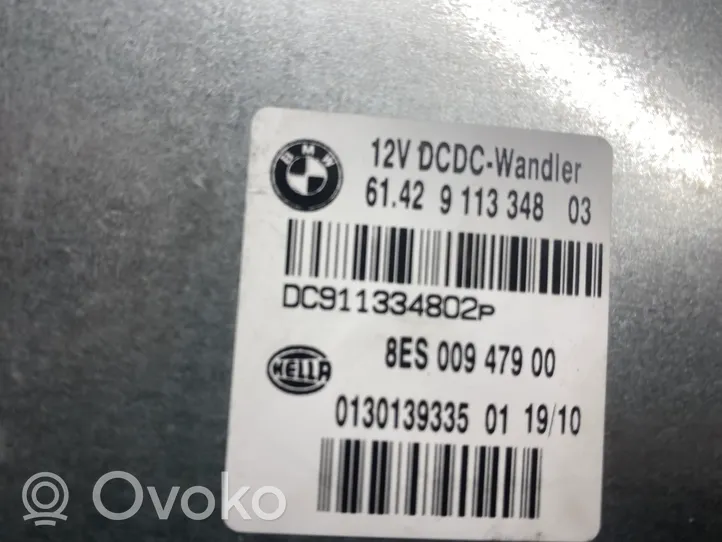 BMW 3 E90 E91 Convertisseur / inversion de tension inverseur 9113348