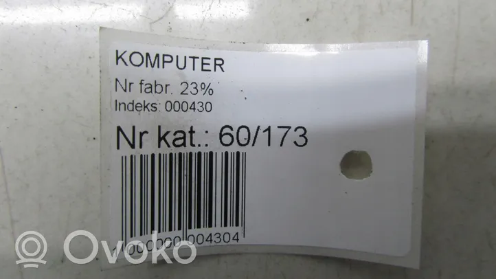 Volvo XC60 Komputer / Sterownik ECU silnika 