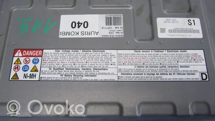 Toyota Auris E180 Hibrīda / elektriskā transportlīdzekļa akumulators G928012020