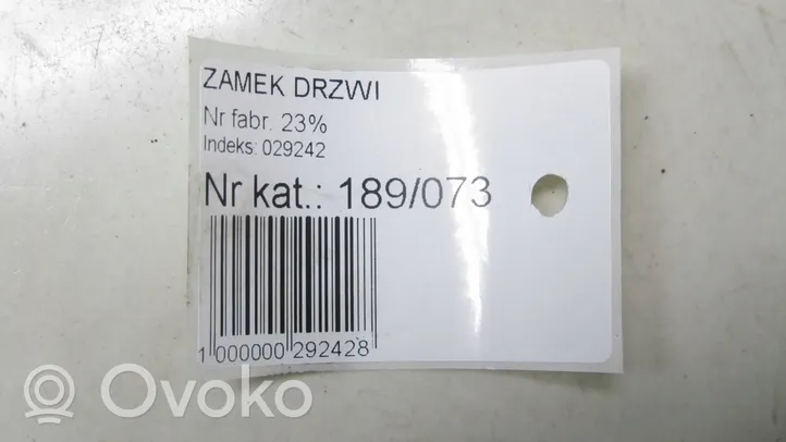 Hyundai ix20 Zamek drzwi tylnych 814101K020