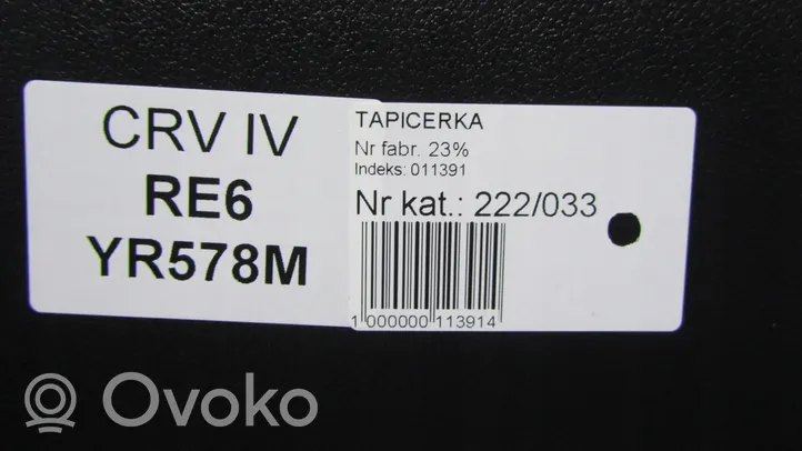 Honda CR-V Boczek / Tapicerka / bagażnika 