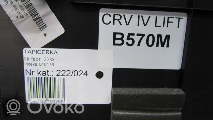 Honda CR-V Boczek / Tapicerka / bagażnika 