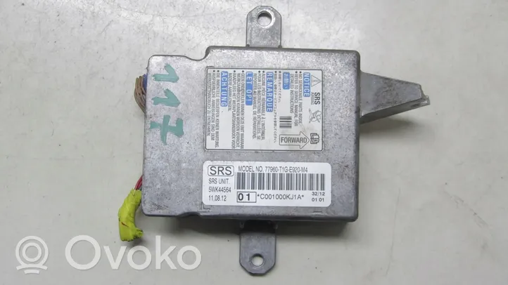 Honda CR-V Airbag control unit/module 77960T1GE920M4