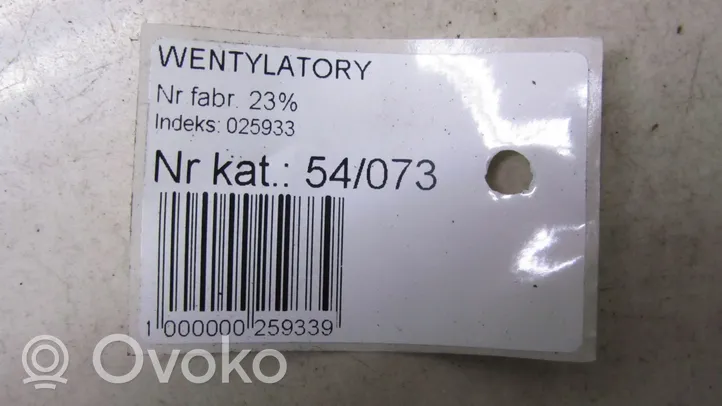 Honda CR-V Elektryczny wentylator chłodnicy 054073