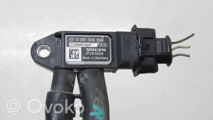 Volvo V40 Sensore di pressione dei gas di scarico 31293659