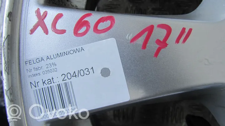 Volvo XC60 Felgi aluminiowe R17 30671480