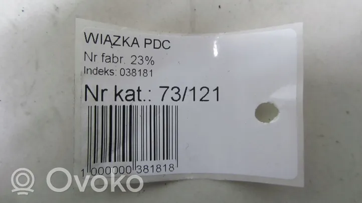 Citroen C4 II Picasso Wiązka przewodów czujnika parkowania PDC 9807206880