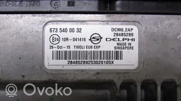 SsangYong Tivoli Sterownik / Moduł ECU 6735400032