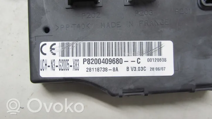 Opel Movano A Komputer / Sterownik ECU i komplet kluczy 0281013363