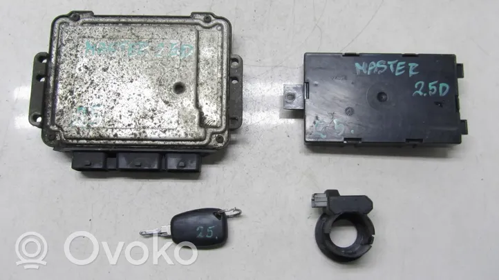 Opel Movano A Kit centralina motore ECU e serratura 0281011432