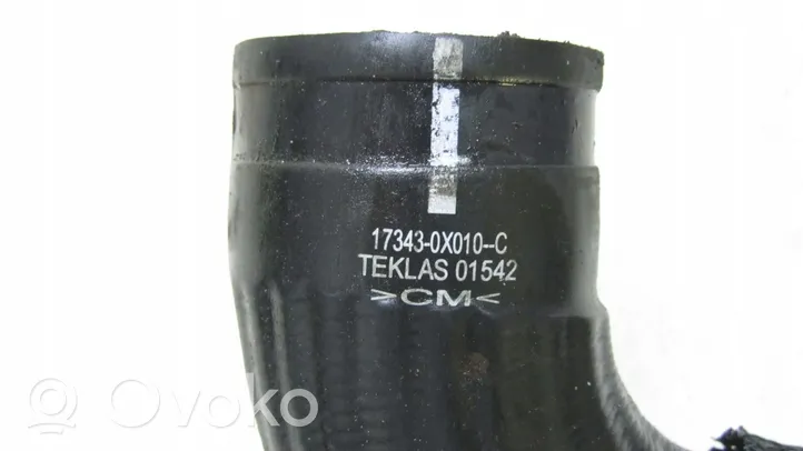Toyota Avensis T270 Tube d'admission de tuyau de refroidisseur intermédiaire 173430x010c