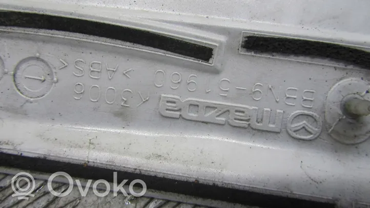 Mazda 3 II Spojler klapy tylnej / bagażnika 