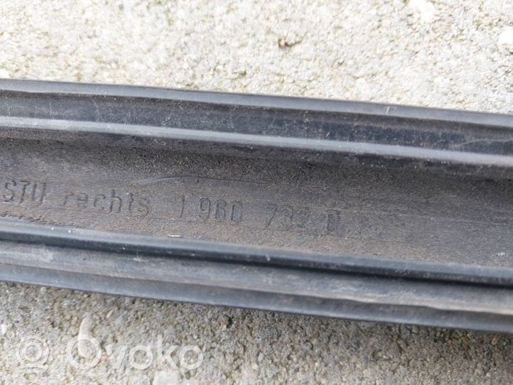 BMW 3 E36 Priekšpusē durvju dekoratīvā apdare (moldings) 19607320