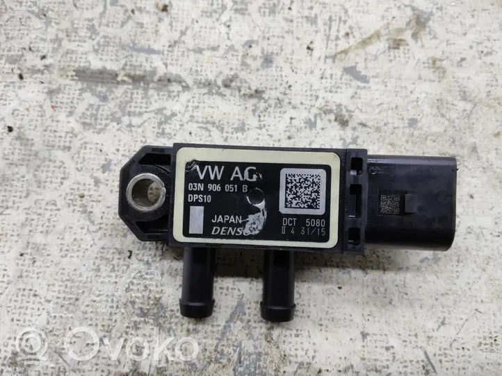 Volkswagen Golf Sportsvan Sensore di pressione dei gas di scarico 03N906051B