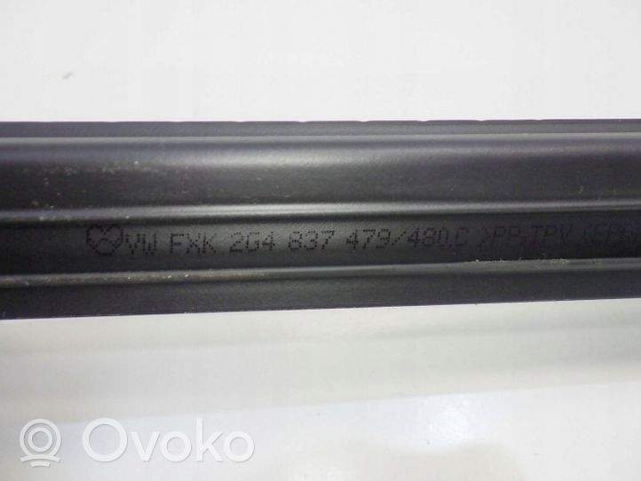 Volkswagen Taigo Rivestimento modanatura del vetro della portiera anteriore 2G4837479