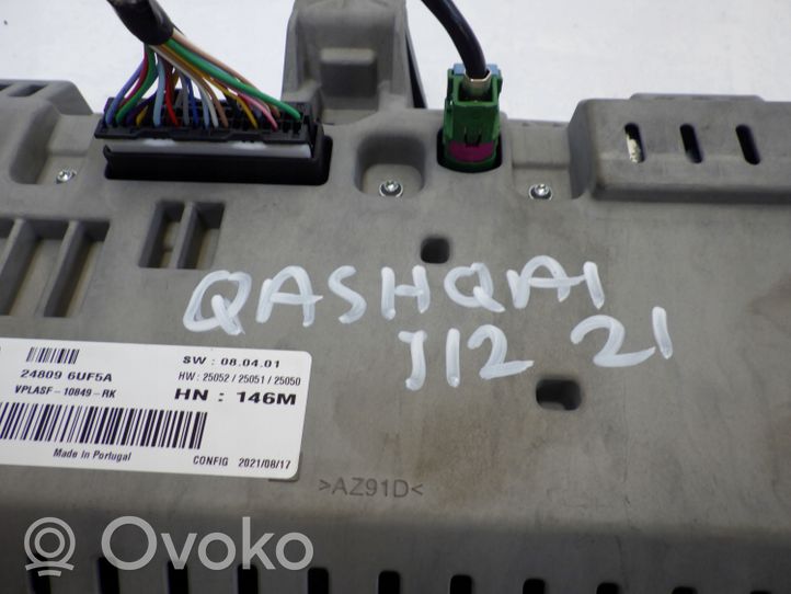 Nissan Qashqai J12 Tachimetro (quadro strumenti) 248096UF5A