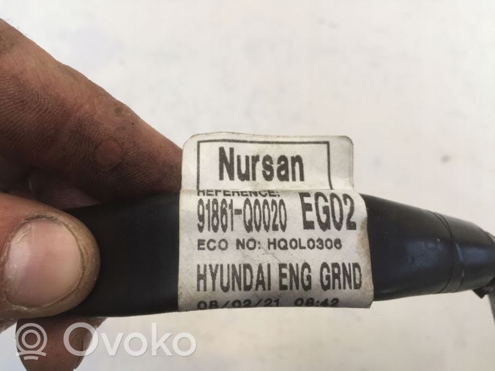 Hyundai i20 (BC3 BI3) Câble négatif masse batterie 91861Q0020