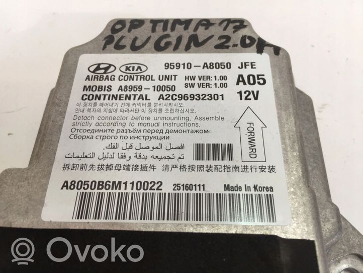 KIA Optima Module de contrôle airbag 95910A8050