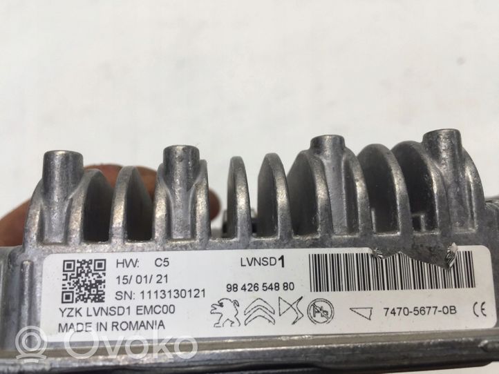 Peugeot 3008 II Sterownik / Moduł ECU 9842654880