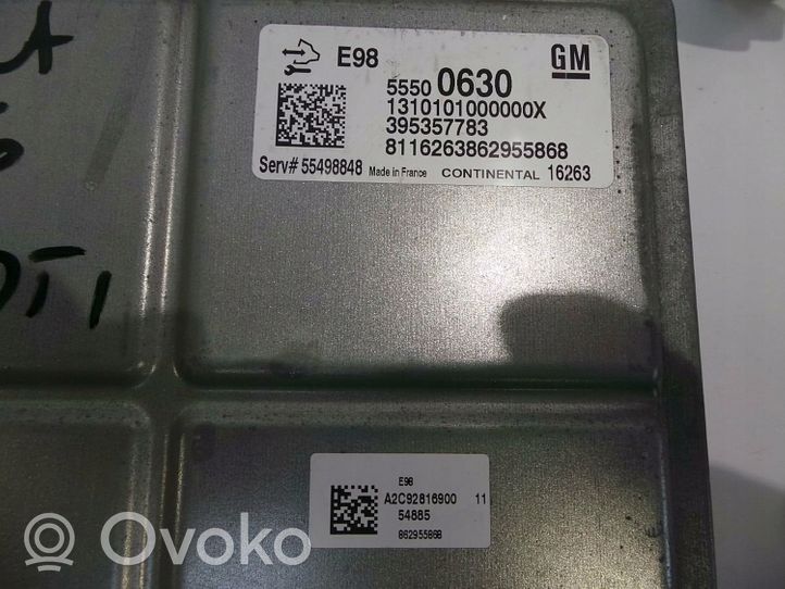 Opel Astra K Kit calculateur ECU et verrouillage 55500630