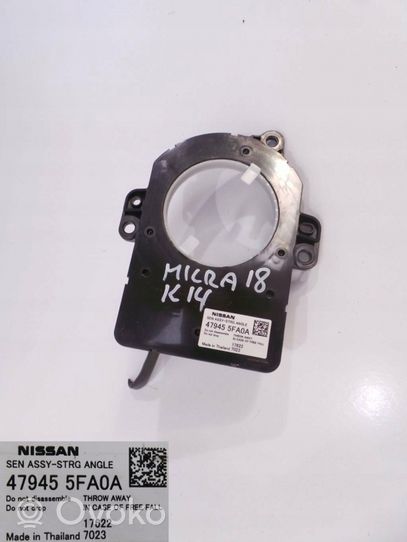 Nissan Micra K14 Sensor de ángulo de la columna de dirección 479455FA0A