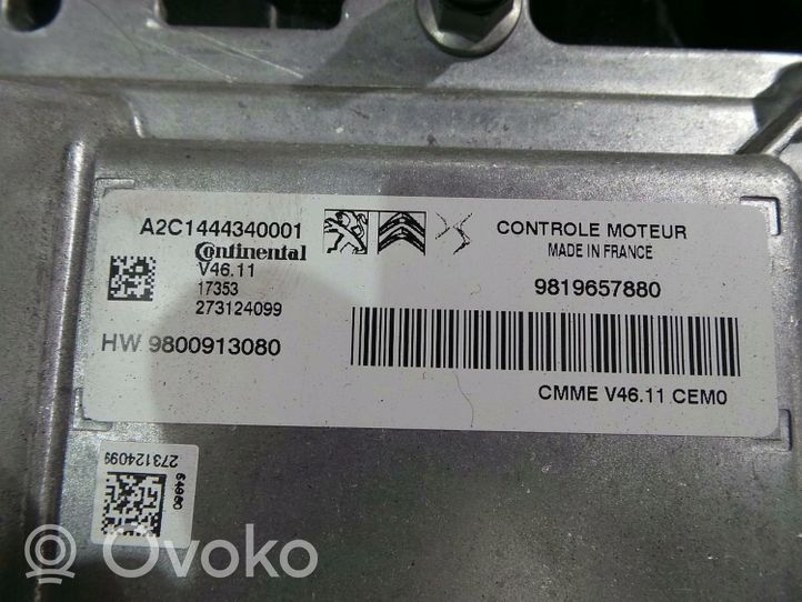 Citroen C3 Aircross Sterownik / Moduł ECU 9819657880