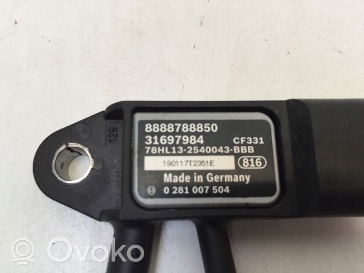 Volvo XC40 Exhaust gas pressure sensor 31697984