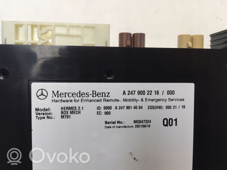 Mercedes-Benz A W177 Muut ohjainlaitteet/moduulit A2479002216