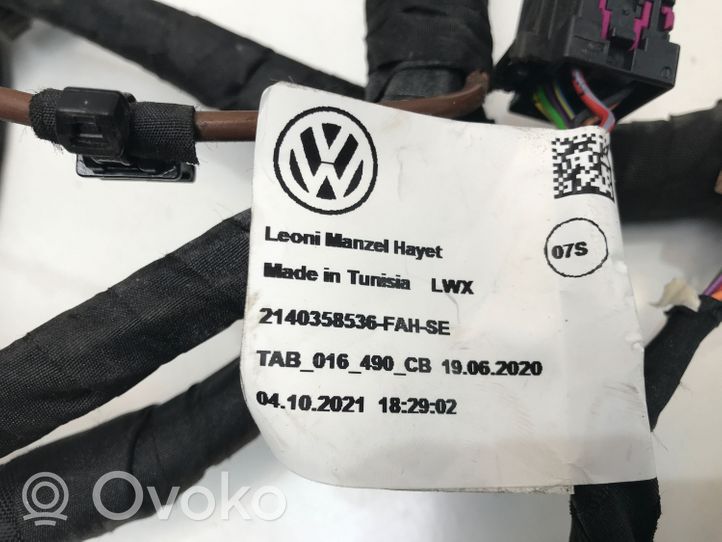 Volkswagen ID.3 Wiązka przewodów silnika TAB016490CB