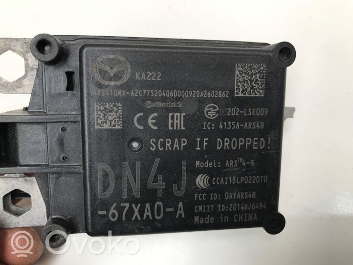 Mazda MX-30 Mascherina/borchia per il sensore del rilevatore Distronic ACC DN4J67XA0A