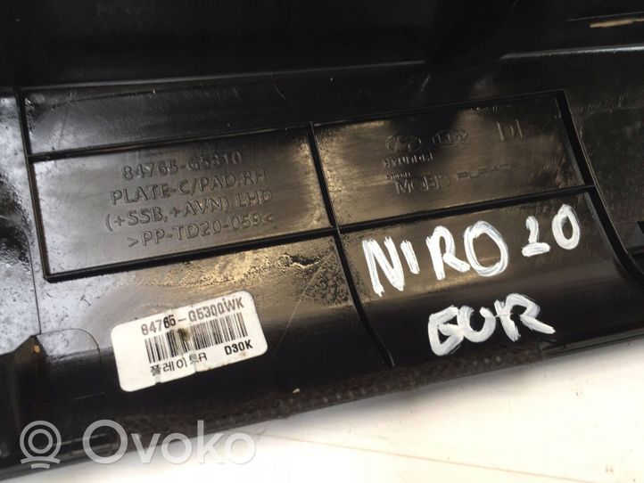 KIA Niro Garniture de tableau de bord 84765-G5300