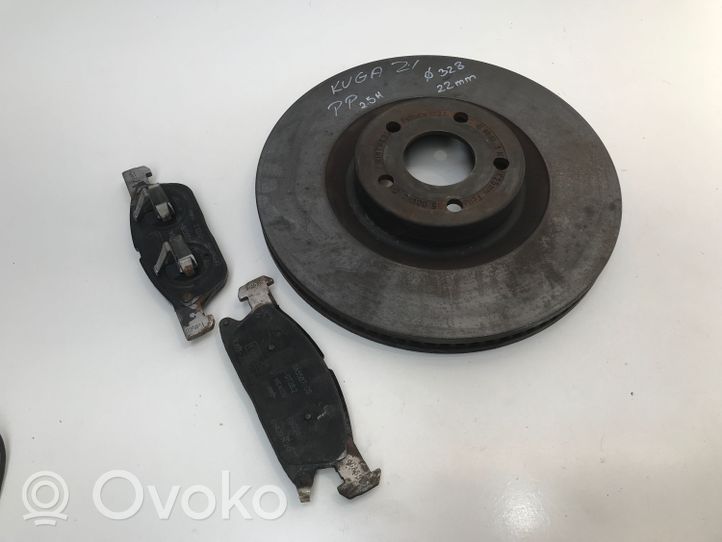 Ford Kuga III Front brake disc LX611125CEB