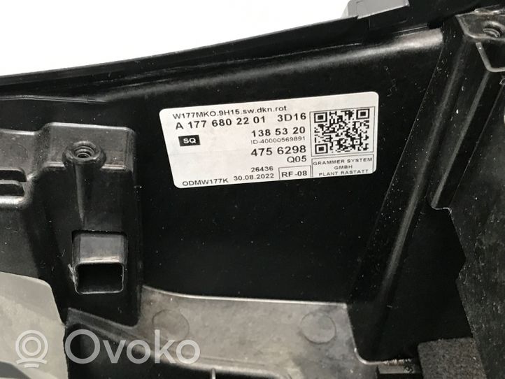 Mercedes-Benz A W177 Console centrale A1776802201