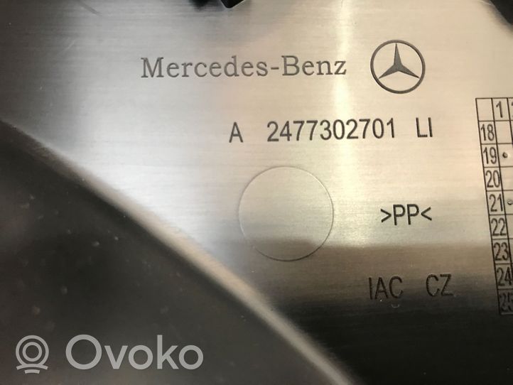 Mercedes-Benz GLA H247 Coupe-mallin takaosan koristelista A2477303301