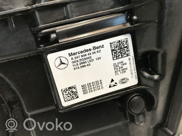 Mercedes-Benz GLA H247 Phare frontale A2479064305