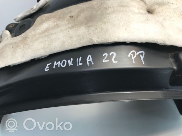 Opel Mokka B Rivestimento paraspruzzi passaruota anteriore 9835149180