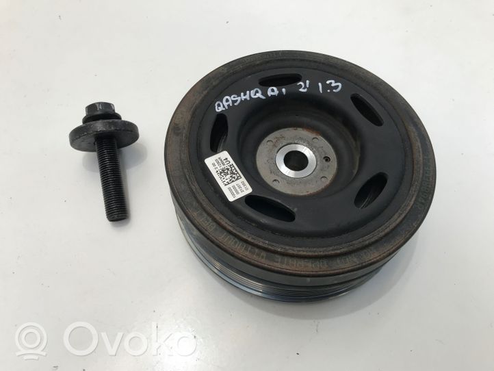 Nissan Qashqai J12 Koło pasowe wału korbowego 123038894R