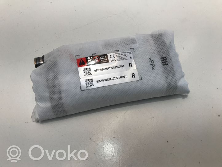 Nissan Qashqai J12 Poduszka powietrzna Airbag fotela 985H06UA0A