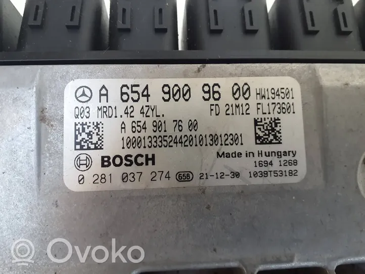 Mercedes-Benz B W247 Sterownik / Moduł ECU A6549009600