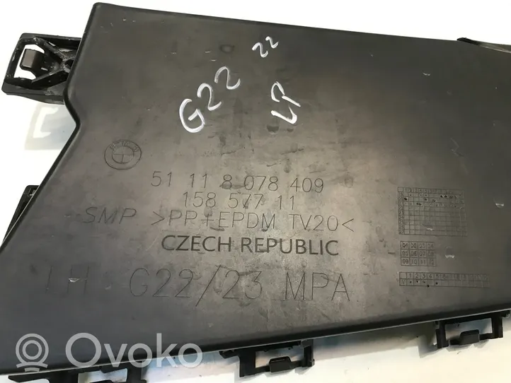 BMW 4 G22 G23 G24 G26 Kratka dolna zderzaka przedniego 8078409