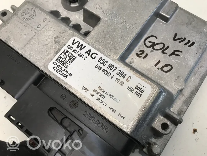 Volkswagen Golf VIII Calculateur moteur ECU 05C907394C