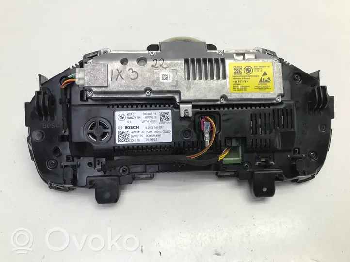 BMW iX3 G08 Tachimetro (quadro strumenti) 5A671B4