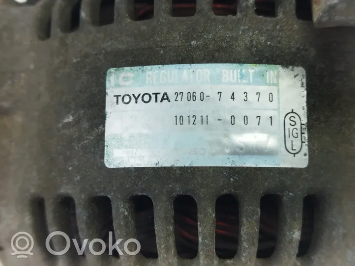 Toyota RAV 4 (XA10) Generator/alternator 2706074370